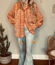 Load image into Gallery viewer, India boho blouse