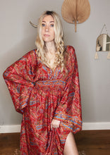 Load image into Gallery viewer, Woodland Goddess dress red