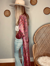 Load image into Gallery viewer, Long Duster Kimono