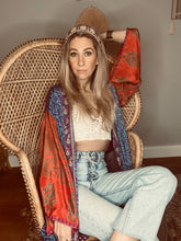 Load image into Gallery viewer, One of a kind Long Duster Kimono