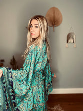 Load image into Gallery viewer, In Love maxi robe wrap dress