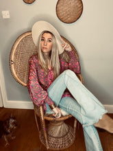 Load image into Gallery viewer, India boho blouse