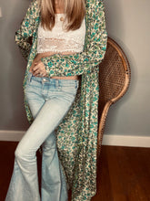 Load image into Gallery viewer, Long Duster Kimono