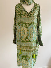 Load image into Gallery viewer, Now 20£ Boho Tunic Dress &amp; matching headband XS-S