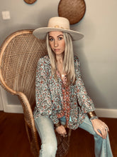 Load image into Gallery viewer, India boho blouse