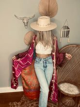 Load image into Gallery viewer, One of a kind Long Duster Kimono