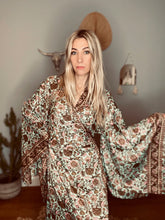 Load image into Gallery viewer, In Love maxi robe wrap dress