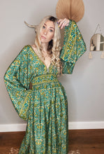 Load image into Gallery viewer, Woodland Goddess dress green
