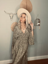 Load image into Gallery viewer, Woodland Goddess dress animal print