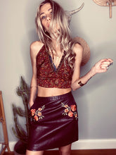 Load image into Gallery viewer, Stevie reversible top Burgundy/ Teal