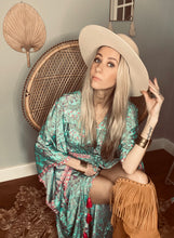Load image into Gallery viewer, Zoyah Long Duster Kimono dress