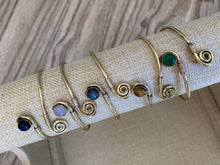 Load image into Gallery viewer, Cosmic Temple Bangle- available in different stones
