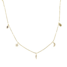 Load image into Gallery viewer, Lucky charms 14k plated Necklace