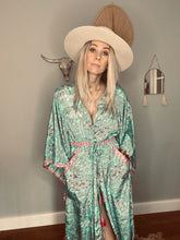 Load image into Gallery viewer, Zoyah Long Duster Kimono dress