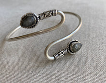 Load image into Gallery viewer, Goddess Eyes Bangle- available in different stones