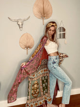 Load image into Gallery viewer, One of a kind Long Duster Kimono