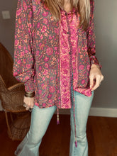 Load image into Gallery viewer, India boho blouse