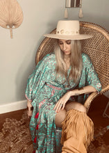 Load image into Gallery viewer, Zoyah Long Duster Kimono dress