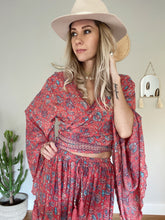 Load image into Gallery viewer, Silk bell sleeve top