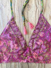 Load image into Gallery viewer, Stevie reversible top Pink/ Green