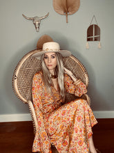 Load image into Gallery viewer, Kimono Dress orange