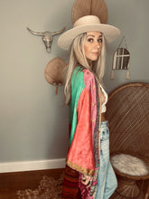 Load image into Gallery viewer, One of a kind Long Duster Kimono