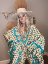Load image into Gallery viewer, Goddess frill sleeve kimono