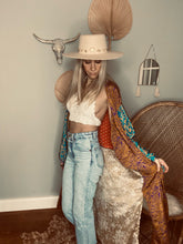 Load image into Gallery viewer, One of a kind Long Duster Kimono