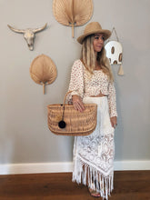 Load image into Gallery viewer, Jane large willow wicker basket