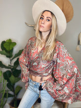 Load image into Gallery viewer, Goddess frill sleeve top