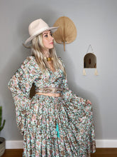 Load image into Gallery viewer, Silk bell sleeve top