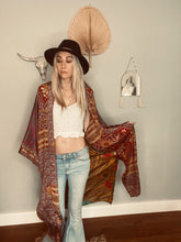 Load image into Gallery viewer, One of a kind Long Duster Kimono 6