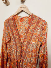 Load image into Gallery viewer, Kimono Dress orange