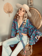 Load image into Gallery viewer, Goddess frill sleeve top