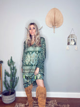 Load image into Gallery viewer, Now 20£ Boho Tunic Dress &amp; matching headband XS-S