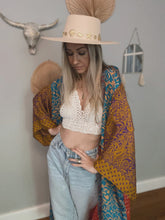 Load image into Gallery viewer, One of a kind Long Duster Kimono