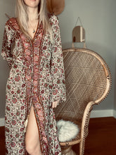 Load image into Gallery viewer, Kimono Dress red