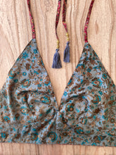 Load image into Gallery viewer, Stevie reversible top Burgundy/ Teal