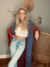 Load image into Gallery viewer, One of a kind Long Duster Kimono