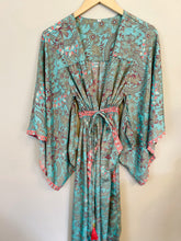 Load image into Gallery viewer, Zoyah Long Duster Kimono dress