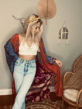 Load image into Gallery viewer, One of a kind Long Duster Kimono 16