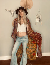 Load image into Gallery viewer, One of a kind Long Duster Kimono 6