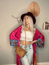 Load image into Gallery viewer, Patchwork Long Duster Kimono