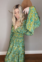 Load image into Gallery viewer, Woodland Goddess dress green