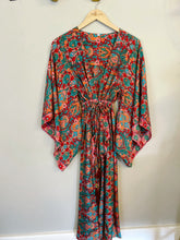 Load image into Gallery viewer, Zoyah Long Duster Kimono dress