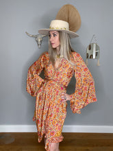 Load image into Gallery viewer, Double wrap bell sleeve top