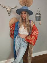 Load image into Gallery viewer, One of a kind Long Duster Kimono 8