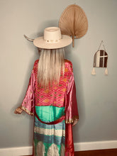 Load image into Gallery viewer, Patchwork Long Duster Kimono
