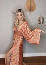 Load image into Gallery viewer, Woodland Goddess dress orange
