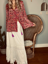 Load image into Gallery viewer, India boho blouse